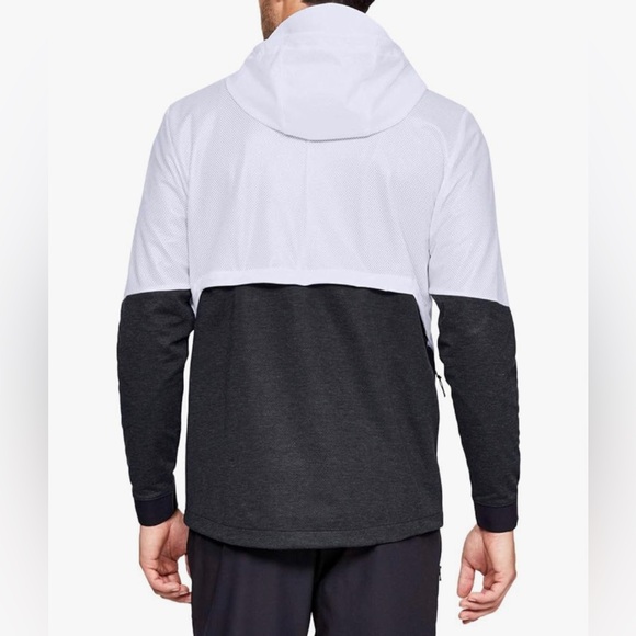 Under Armour Hybrid Windbreaker Zip Up Hoodie - Picture 3 of 3